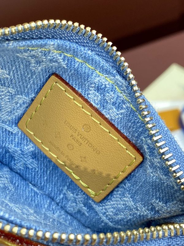 LOUIS VUITTON コインケース モノグラム・デニム ポシェット・クレ M82961 超N品 ヴィトン 小銭入れ レディース - 画像 (5)
