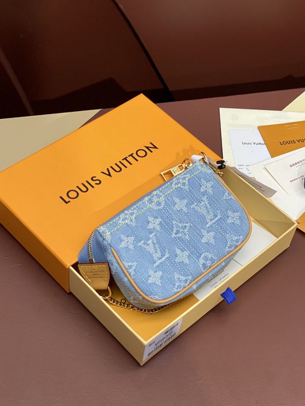 ルイヴィトン アウトレット 店舗 LOUIS VUITTON ミニ･ポシェット･アクセソワール lv301797 超N品 ヴィトン デニム バッグ 新作 - 画像 (9)