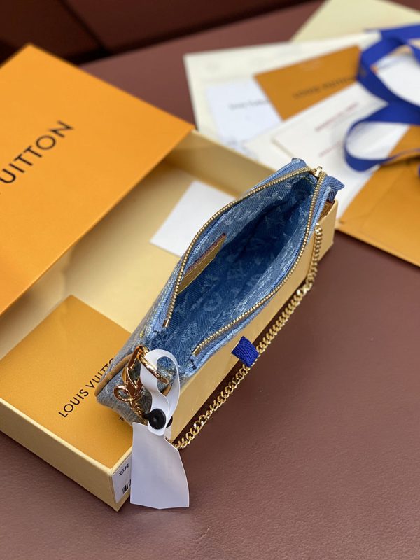 ルイヴィトン アウトレット 店舗 LOUIS VUITTON ミニ･ポシェット･アクセソワール lv301797 超N品 ヴィトン デニム バッグ 新作 - 画像 (8)