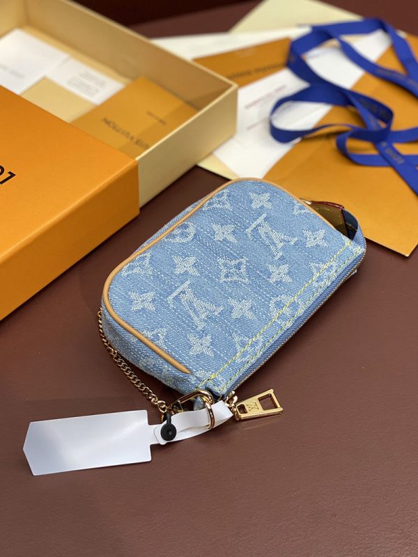 ルイヴィトン アウトレット 店舗 LOUIS VUITTON ミニ･ポシェット･アクセソワール lv301797 超N品 ヴィトン デニム バッグ 新作 - 画像 (7)