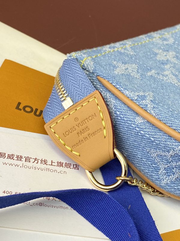 ルイヴィトン アウトレット 店舗 LOUIS VUITTON ミニ･ポシェット･アクセソワール lv301797 超N品 ヴィトン デニム バッグ 新作 - 画像 (3)