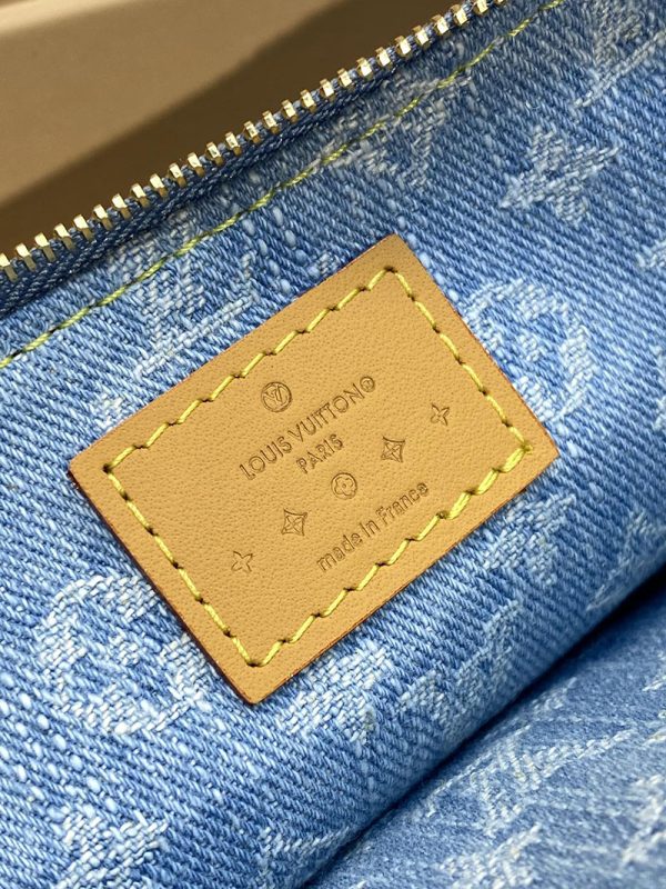 ルイヴィトン アウトレット 店舗 LOUIS VUITTON ポシェット・リヴ ショルダーバッグ モノグラムデニム M83532 - 画像 (6)