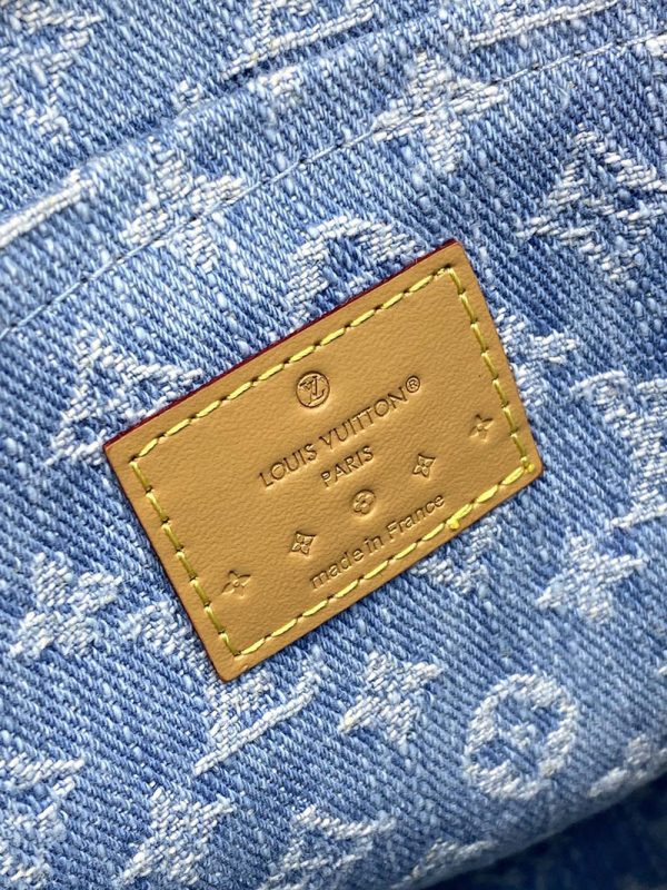 ルイヴィトン アウトレット 店舗 LOUIS VUITTON モノグラム デニム ポシェット トワレット26 lv301800 超N品 ヴィトン デニム バッグ 新作 - 画像 (7)