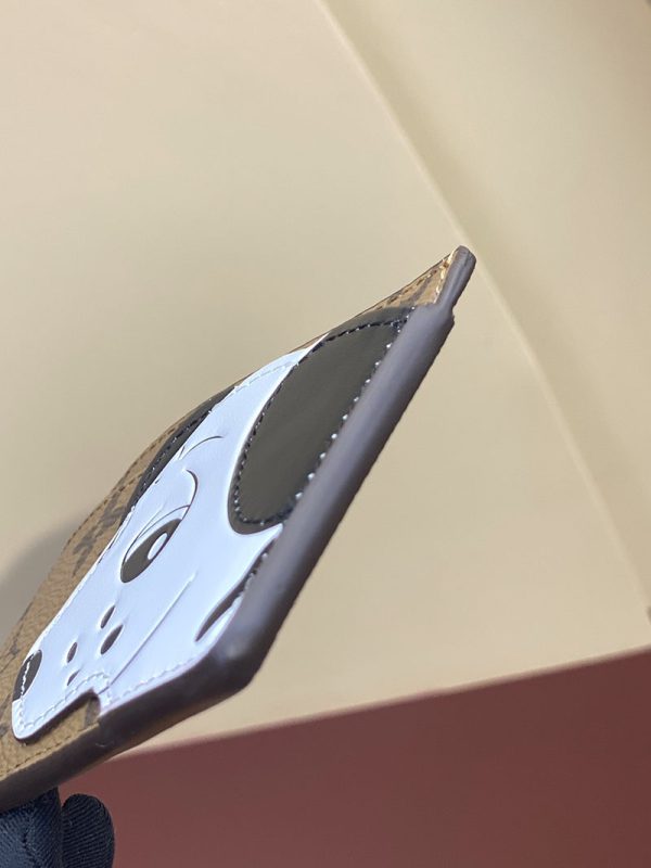 LOUIS VUITTON ポルトカルト・サーンプル モノグラム・リバース カードケース 犬 M83691 超N品 ヴィトン カードケース 財布代わり - 画像 (2)