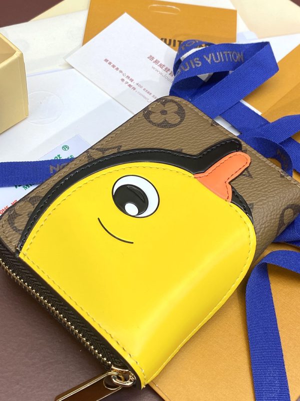 LOUIS VUITTON コインケース Sun Yitian コラボ モノグラム リバース ジッピーコインパース M83690 ヴィトン ミニ財布 人気 - 画像 (6)