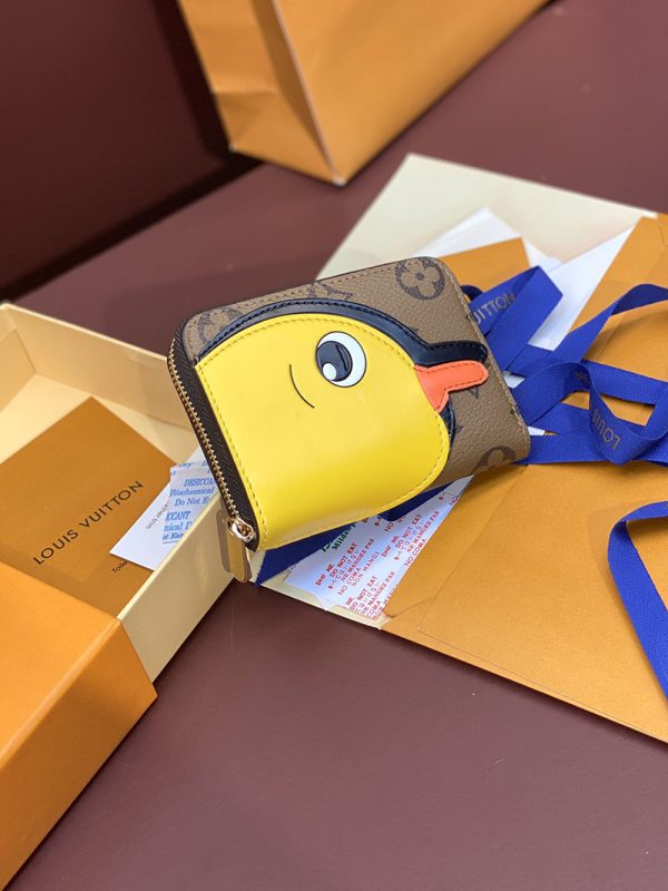LOUIS VUITTON コインケース Sun Yitian コラボ モノグラム リバース ジッピーコインパース M83690 ヴィトン ミニ財布 人気 - 画像 (3)