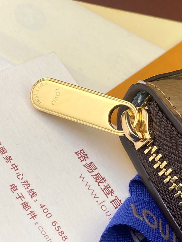 LOUIS VUITTON コインケース Sun Yitian コラボ モノグラム リバース ジッピーコインパース M83690 ヴィトン ミニ財布 人気 - 画像 (2)