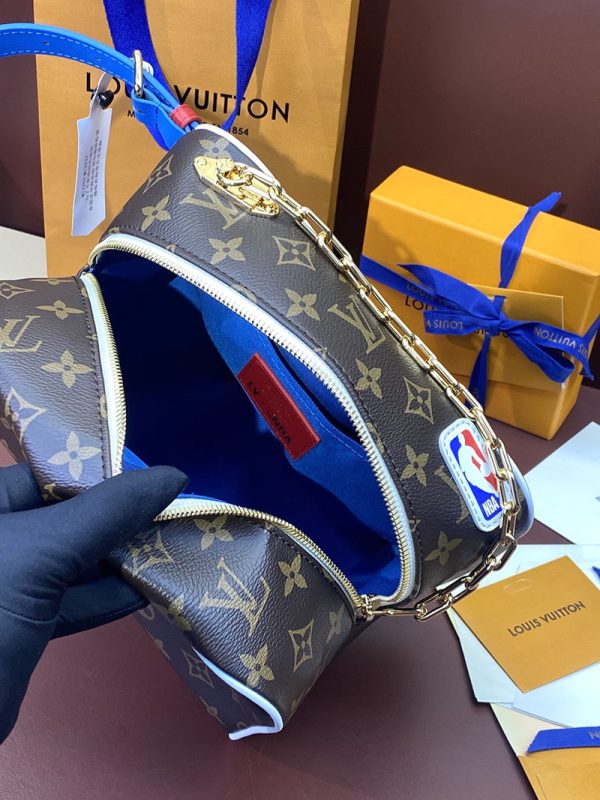 LOUIS VUITTON NBAコラボ クロークルーム・ドロップキット M45588 ハンドバッグ 超N品 ルイヴィトン クラッチバッグ 人気 - 画像 (8)