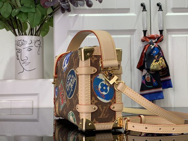 LOUIS VUITTON M47085 サイドトランクMM カバン 斜め掛け 3WAYバッグ フライトモード ショルダーバッグ 超N品 - 画像 (9)