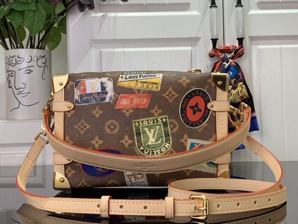 LOUIS VUITTON M47085 サイドトランクMM カバン 斜め掛け 3WAYバッグ フライトモード ショルダーバッグ 超N品 - 画像 (8)