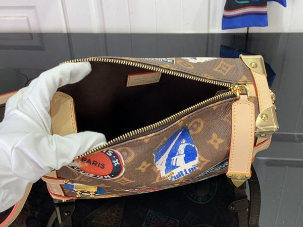 LOUIS VUITTON M47085 サイドトランクMM カバン 斜め掛け 3WAYバッグ フライトモード ショルダーバッグ 超N品 - 画像 (3)