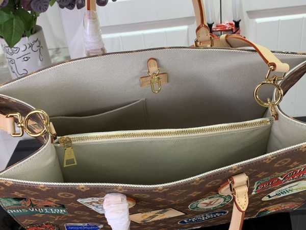 LOUIS VUITTON トートバック オンザゴー ヴォワヤージュ M47147 超N品 ルイヴィトン トートバッグ モノグラム - 画像 (4)