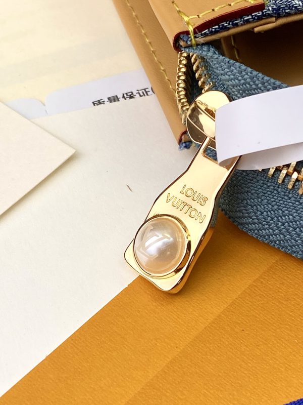 ルイヴィトン アウトレット 店舗 LOUIS VUITTON ポシェット･ヴォワヤージュ MM lv301814 ルイヴィトン モノグラムデニム バッグ - 画像 (2)