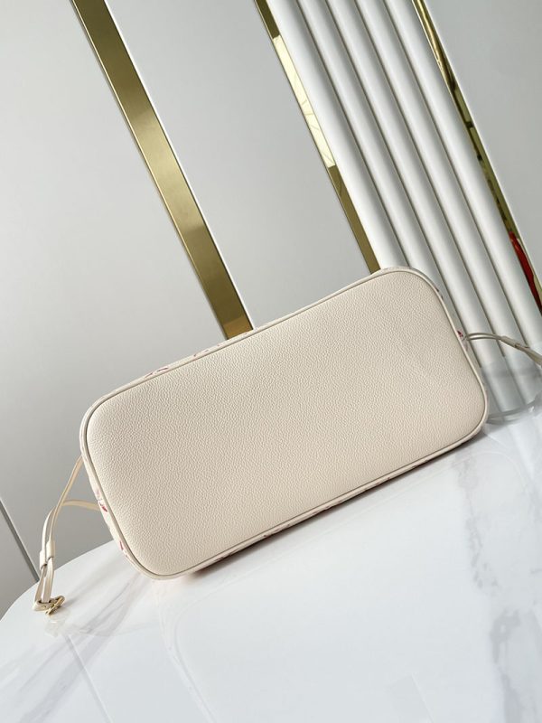 ルイヴィトン アウトレット 店舗 LOUIS VUITTON M47080 モノグラムアンプラント ネヴァーフル MM ショルダーバッグ 肩掛け ポーチ付き トートバッグ - 画像 (7)