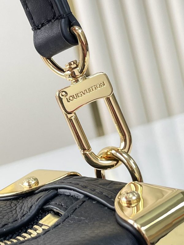 ルイヴィトン アウトレット 店舗 LOUIS VUITTON サイドトランク PM M23817 ルイヴィトン ショルダーバッグ 黒 - 画像 (4)