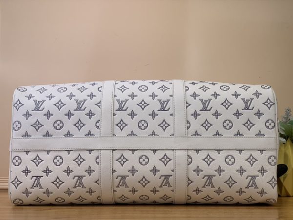 ルイヴィトン アウトレット 店舗 LOUIS VUITTON キーポル･バンドリエール 50 ブロン モノグラム･シャドウ M24954 キーポル50 メンズ - 画像 (7)
