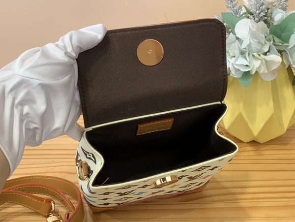 ルイヴィトン アウトレット 店舗 LOUIS VUITTON ナノ･スチーマー モノグラム･クラギー M83429 ルイヴィトン ショルダーバッグ メンズ - 画像 (3)