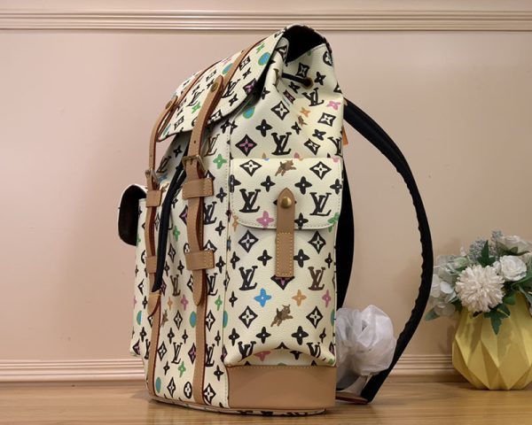 ルイヴィトン アウトレット 店舗 LOUIS VUITTON クリストファー MM モノグラム･クラギー バックパック M25240 ヴィトン リュック 新作 - 画像 (9)