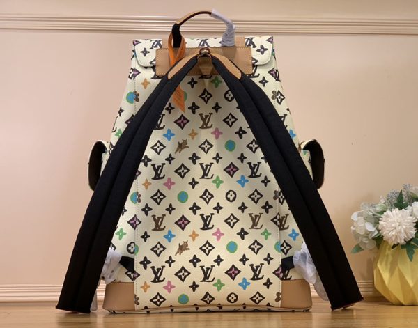 ルイヴィトン アウトレット 店舗 LOUIS VUITTON クリストファー MM モノグラム･クラギー バックパック M25240 ヴィトン リュック 新作 - 画像 (8)