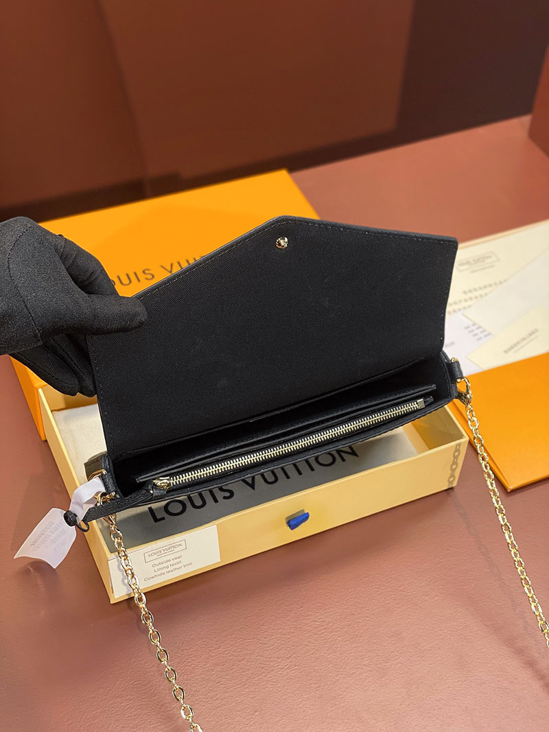 ルイヴィトン アウトレット 店舗 LOUIS VUITTON ポシェット フェリシー ショルダーバッグ M64064 ルイヴィトン モノグラム バッグ 種類 - 画像 (8)