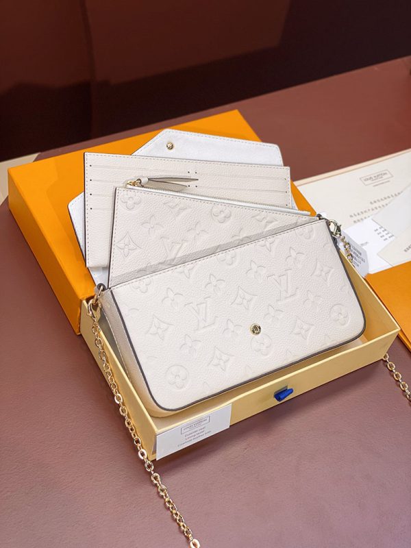 ルイヴィトン アウトレット 店舗 LOUIS VUITTON ポシェット フェリシー ショルダーバッグ M82363 ルイヴィトン モノグラム バッグ 人気 - 画像 (9)