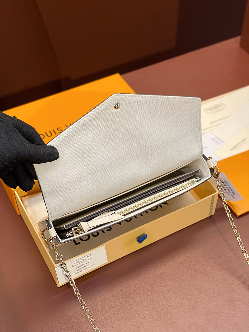 ルイヴィトン アウトレット 店舗 LOUIS VUITTON ポシェット フェリシー ショルダーバッグ M82363 ルイヴィトン モノグラム バッグ 人気 - 画像 (8)