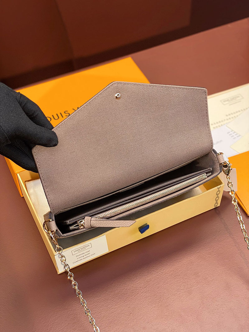 ルイヴィトン アウトレット 店舗 LOUIS VUITTON ポシェット・フェリシー 長財布 M68697 ルイヴィトン 新作 チェーンバッグ - 画像 (8)