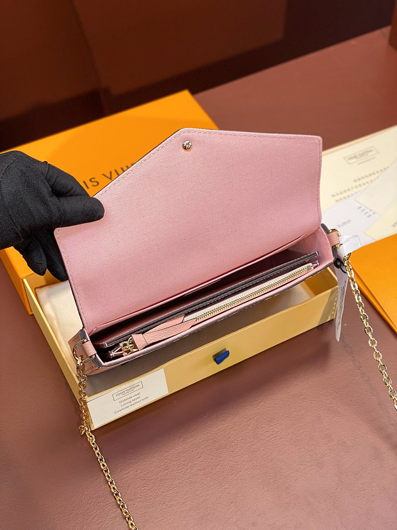 ルイヴィトン アウトレット 店舗 LOUIS VUITTON ポシェット・フェリシー 長財布 M82608 ヴィトン チェーンバッグ モノグラム - 画像 (8)