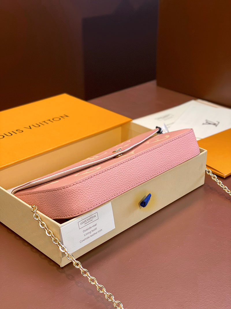ルイヴィトン アウトレット 店舗 LOUIS VUITTON ポシェット・フェリシー 長財布 M81759 ルイヴィトン チェーンウォレット - 画像 (6)