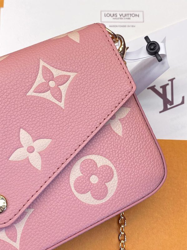 ルイヴィトン アウトレット 店舗 LOUIS VUITTON ポシェット・フェリシー 長財布 M81759 ルイヴィトン チェーンウォレット - 画像 (5)