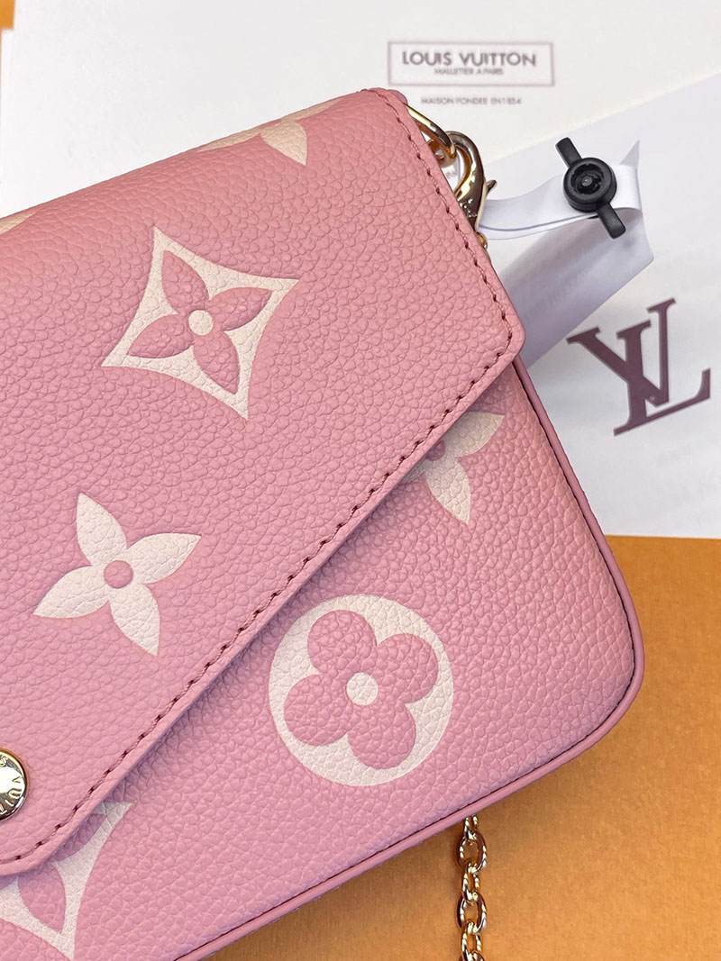 ルイヴィトン アウトレット 店舗 LOUIS VUITTON ポシェット・フェリシー 長財布 M81759 ルイヴィトン チェーンウォレット - 画像 (5)