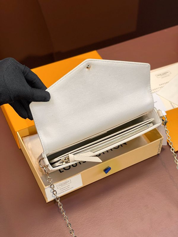 ルイヴィトン アウトレット 店舗 LOUIS VUITTON ポシェット・フェリシー 長財布 M82047 ルイヴィトン ミニショルダーバッグ 人気 - 画像 (8)