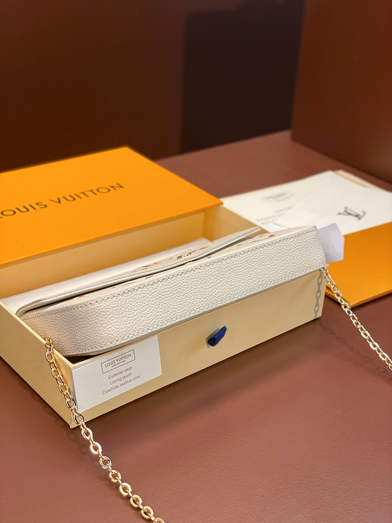 ルイヴィトン アウトレット 店舗 LOUIS VUITTON ポシェット・フェリシー 長財布 M82047 ルイヴィトン ミニショルダーバッグ 人気 - 画像 (7)