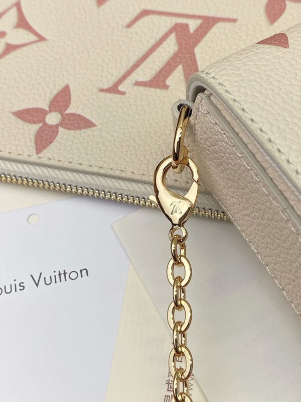 ルイヴィトン アウトレット 店舗 LOUIS VUITTON ポシェット・フェリシー 長財布 M82047 ルイヴィトン ミニショルダーバッグ 人気 - 画像 (3)