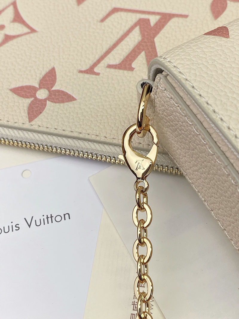 ルイヴィトン アウトレット 店舗 LOUIS VUITTON ポシェット・フェリシー 長財布 M82047 ルイヴィトン ミニショルダーバッグ 人気 - 画像 (3)