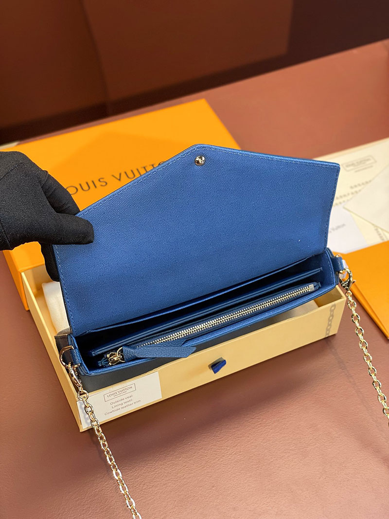 ルイヴィトン アウトレット 店舗 LOUIS VUITTON モノグラム アンプラント ポシェット フェリシー M82349 ルイヴィトン 新作 チェーンバッグ - 画像 (8)
