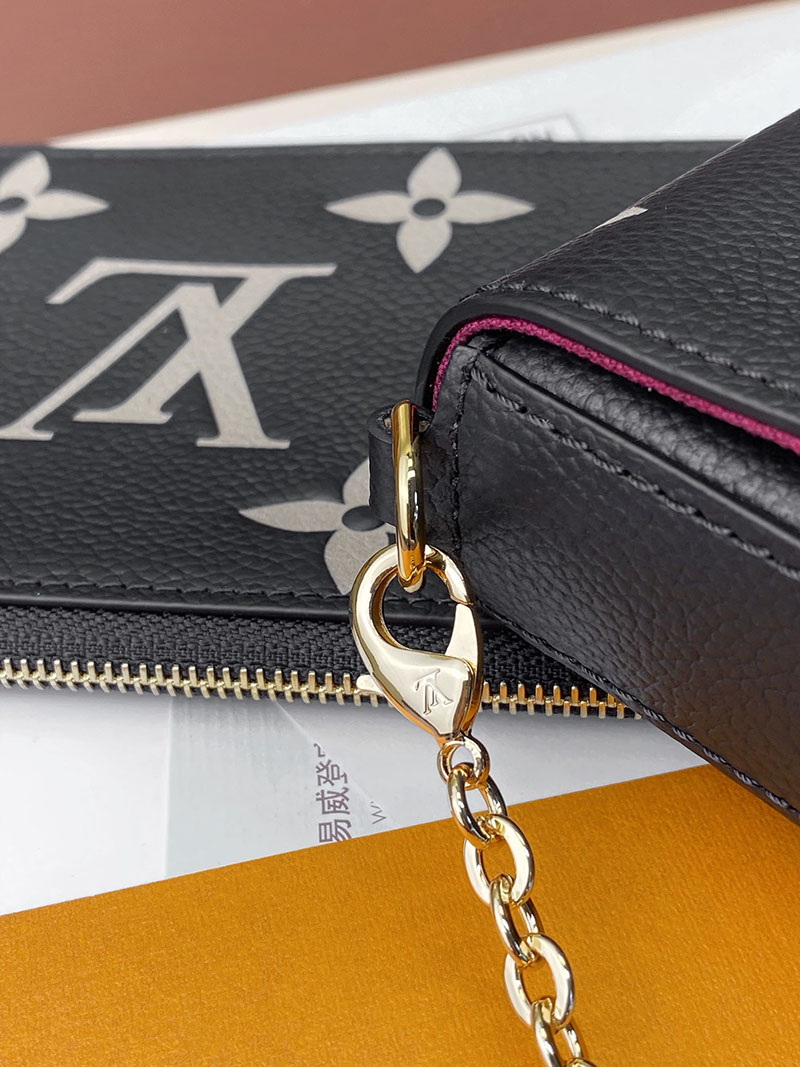 ルイヴィトン アウトレット 店舗 LOUIS VUITTON ポシェット フェリシー クラッチ チェーン M82479 ルイヴィトン ミニバッグ 人気 - 画像 (3)