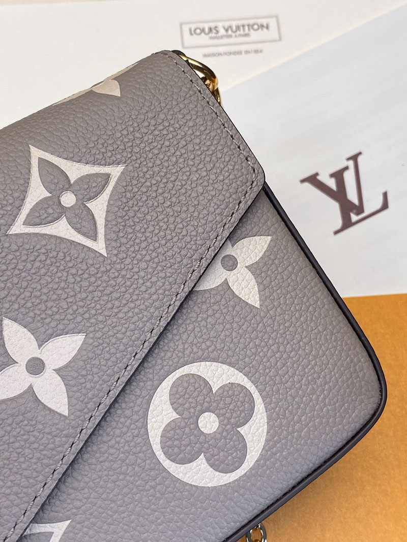 ルイヴィトン アウトレット 店舗 LOUIS VUITTON 斜め掛けショルダーバッグ モノグラムアンプラント ポシェット フェリシー M69977 - 画像 (5)