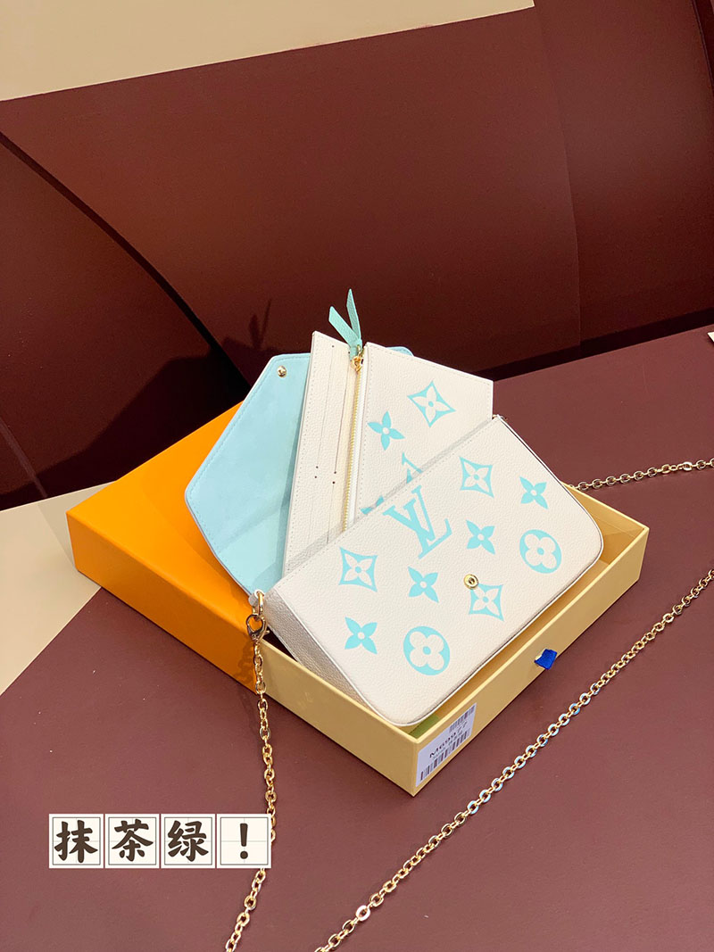 ルイヴィトン アウトレット 店舗 LOUIS VUITTON ポシェット フェリシー lv301855 ヴィトン チェーンウォレット 使い勝手 - 画像 (8)