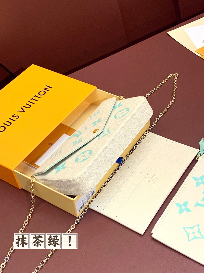 ルイヴィトン アウトレット 店舗 LOUIS VUITTON ポシェット フェリシー lv301855 ヴィトン チェーンウォレット 使い勝手 - 画像 (5)