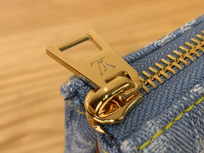 ルイヴィトン アウトレット 店舗 LOUIS VUITTON LVバイザプール クッサンBB ハンドバッグ M11401 ヴィトン デニム バッグ 新作 - 画像 (6)