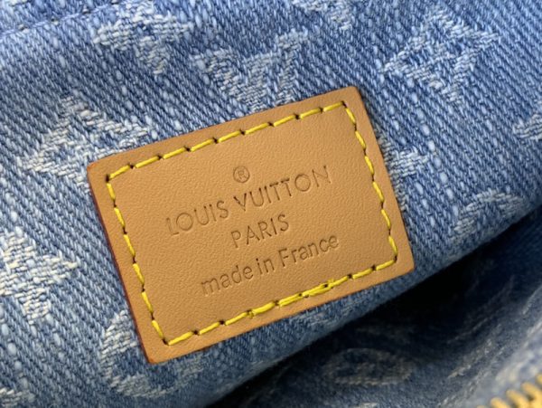 ルイヴィトン アウトレット 店舗 LOUIS VUITTON LVバイザプール クッサンBB ハンドバッグ M11401 ヴィトン デニム バッグ 新作 - 画像 (3)