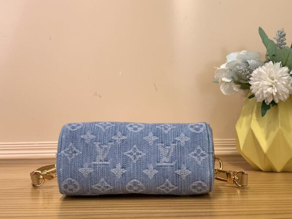 ルイヴィトン アウトレット 店舗 LOUIS VUITTON ナノ・スピーディ　モノグラム・デニム　スカイブルー M11212 - 画像 (7)