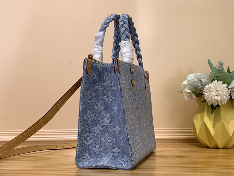 ルイヴィトン アウトレット 店舗 LOUIS VUITTON トートバッグ レディース モノグラム デニム M24897 - 画像 (9)