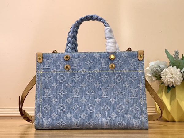 ルイヴィトン アウトレット 店舗 LOUIS VUITTON トートバッグ レディース モノグラム デニム M24897 - 画像 (8)