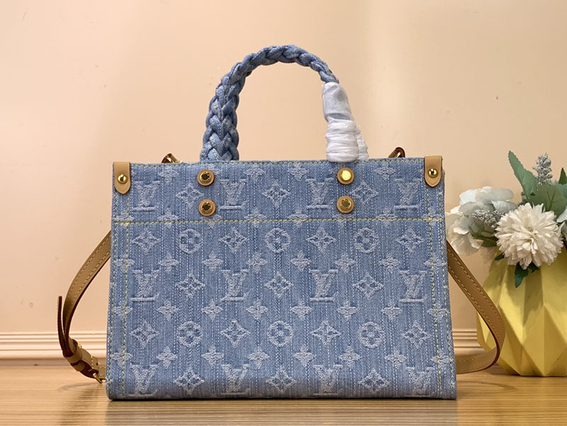 ルイヴィトン アウトレット 店舗 LOUIS VUITTON トートバッグ レディース モノグラム デニム M24897 - 画像 (8)