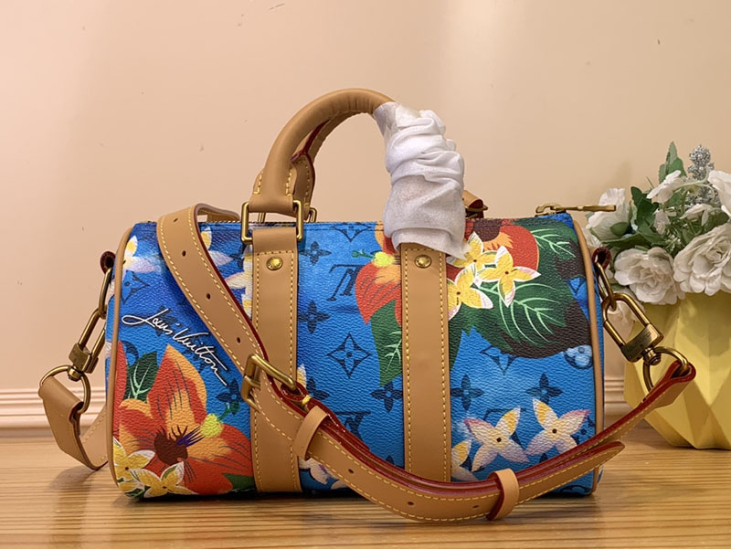 ルイヴィトン アウトレット 店舗 LOUIS VUITTON キーポル・バンドリエール 25 M24999 サーフィン・モノグラム - 画像 (8)