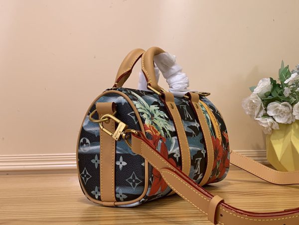 ルイヴィトン アウトレット 店舗 LOUIS VUITTON キーポルバンドリエール25 サーフィンモノグラム M25440 バッグ レディース - 画像 (9)