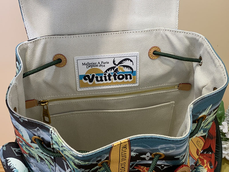 ルイヴィトン アウトレット 店舗 LOUIS VUITTON モノグラム サーフィン クリストファー MM M24996 リュックサック - 画像 (2)