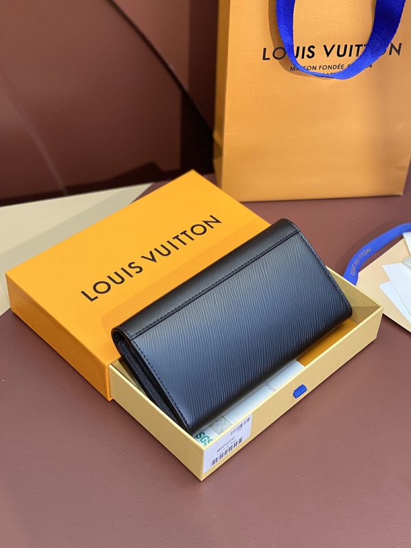 ルイヴィトン アウトレット 店舗 LOUIS VUITTON ポルトフォイユ・ツイスト エピ ノワール M68309 - 画像 (9)